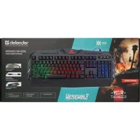 Клавиатура Defender Werewolf GK-120DL фото 1